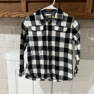 Stylish Kids Plaid Button Down Shirt